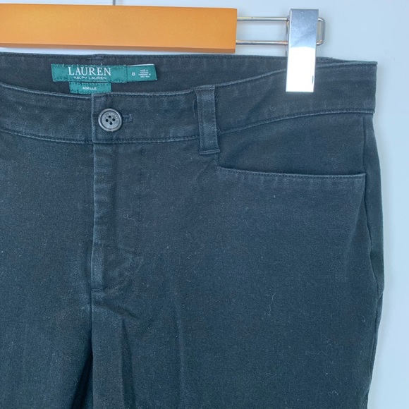 Ralph Lauren Black Denim Jeans Size 8 - Picture 2 of 5